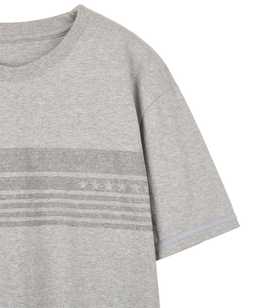 DANDEL(ダンデル)の「DD flag binding tee (GREY)(Tシャツ/カットソー・レディース・その他・1/2)」の2枚目の写真