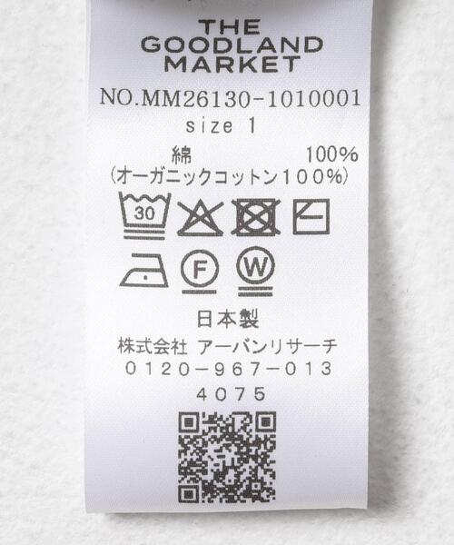 THE GOODLAND MARKET（ザグッドランドマーケット）の「ザ グッドランド マーケット　GOOD LOOSE TANK（タンクトップ・メンズ・ホワイト/ブラック・2/1）」の14枚目の写真