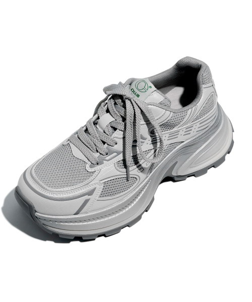 CLLIB(クリブ)の「COSHER SNEAKERS スタンディングスニーカー7CM -CL0702 (3カラー)(スニーカー・レディース・シルバー/ブラック/グレー・23cm/23.5cm/24cm/24.5cm/25cm)」の7枚目の写真