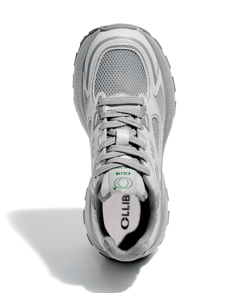 CLLIB(クリブ)の「COSHER SNEAKERS スタンディングスニーカー7CM -CL0702 (3カラー)(スニーカー・レディース・シルバー/ブラック/グレー・23cm/23.5cm/24cm/24.5cm/25cm)」の13枚目の写真