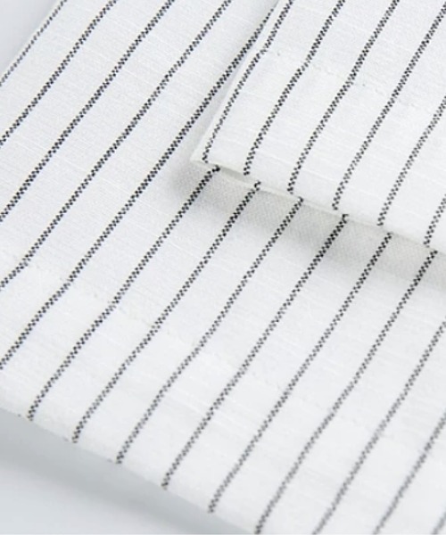 U:UME(ユーム)の「Docking Stripe Shirt(シャツ/ブラウス・メンズ・ホワイト・XX-LARGE/X-LARGE/LARGE/MEDIUM)」の4枚目の写真