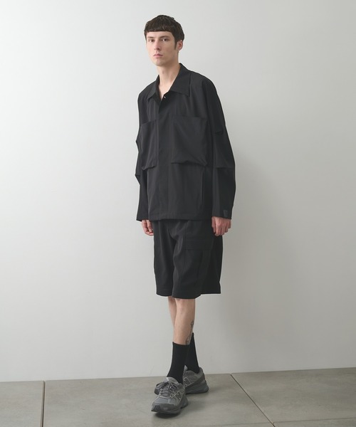 N.HOOLYWOOD(N.ハリウッド)の「【N.HOOLYWOOD】2251-CP50-003 CARGO HALF PANTS(その他パンツ・メンズ・ブラック/ダークグレー・36/40/38)」の6枚目の写真