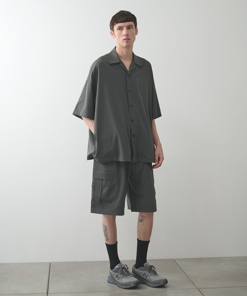N.HOOLYWOOD(N.ハリウッド)の「【N.HOOLYWOOD】2251-CP50-003 CARGO HALF PANTS(その他パンツ・メンズ・ブラック/ダークグレー・36/40/38)」の12枚目の写真