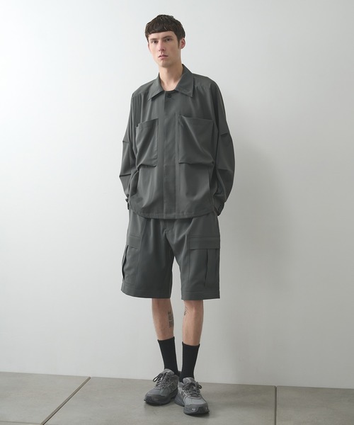 N.HOOLYWOOD(N.ハリウッド)の「【N.HOOLYWOOD】2251-CP50-003 CARGO HALF PANTS(その他パンツ・メンズ・ブラック/ダークグレー・36/40/38)」の13枚目の写真