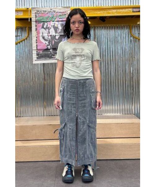 youthbath(ユースバース)の「BAD DAY BEAR T-SHIRT_KHAKI(Tシャツ/カットソー・レディース・その他・MEDIUM/SMALL)」の7枚目の写真