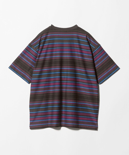 California General Store(California General Store)の「<CGS.>マルチ ボーダー クルー ネック Tシャツ(Tシャツ/カットソー・メンズ・ダークグレー・S/L/M)」の6枚目の写真