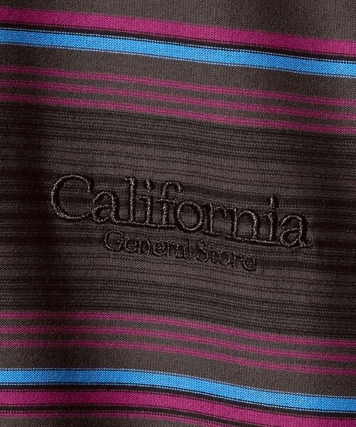California General Store(California General Store)の「<CGS.>マルチ ボーダー クルー ネック Tシャツ(Tシャツ/カットソー・メンズ・ダークグレー・S/L/M)」の9枚目の写真