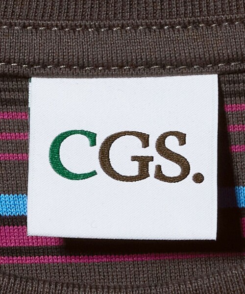 California General Store(California General Store)の「<CGS.>マルチ ボーダー クルー ネック Tシャツ(Tシャツ/カットソー・メンズ・ダークグレー・S/L/M)」の11枚目の写真