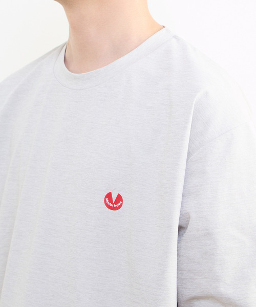 MEN'S MELROSE（メンズメルローズ）の「【MASTER FRAME/マスターフレーム】テックジャージワンポイントロゴTシャツ（Tシャツ/カットソー・メンズ・ブラック・3）」の5枚目の写真
