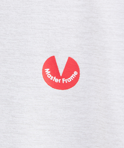 MEN'S MELROSE（メンズメルローズ）の「【MASTER FRAME/マスターフレーム】テックジャージワンポイントロゴTシャツ（Tシャツ/カットソー・メンズ・ブラック・3）」の7枚目の写真