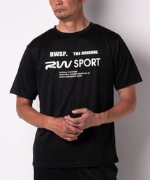 (SA) ドライ ロゴ プリント 半袖 Tシャツ