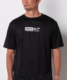 (SA) ドライ ロゴ プリント 半袖 Tシャツ