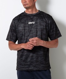 (SA) ドライ ロゴ プリント 半袖 Tシャツ