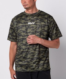 (SA) ドライ ロゴ プリント 半袖 Tシャツ