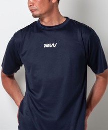 (SA) ドライ ロゴ プリント 半袖 Tシャツ