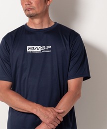 (SA) ドライ ロゴ プリント 半袖 Tシャツ