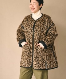 「KHA:KI / カーキ」LEOPARD LINNER JACKET