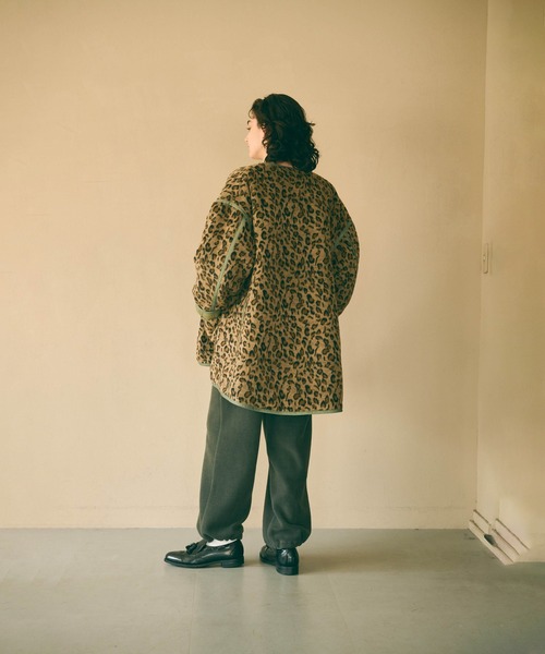 kha:ki（カーキ）の「「KHA:KI / カーキ」LEOPARD LINNER JACKET（その他アウター・レディース・オリーブ/ブラック・FREE）」の18枚目の写真