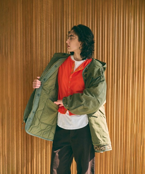 kha:ki（カーキ）の「「KHA:KI / カーキ」LEOPARD LINNER JACKET（その他アウター・レディース・オリーブ/ブラック・FREE）」の19枚目の写真