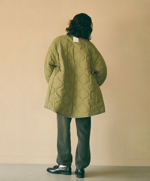 kha:ki（カーキ）の「「KHA:KI / カーキ」LEOPARD LINNER JACKET（その他アウター・レディース・オリーブ/ブラック・FREE）」の22枚目の写真