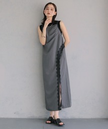【&g'aime 】ストライプキャミワンピース Stripe Camisole One-piece