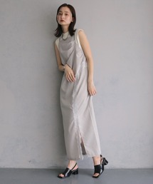 【&g'aime 】ストライプキャミワンピース Stripe Camisole One-piece