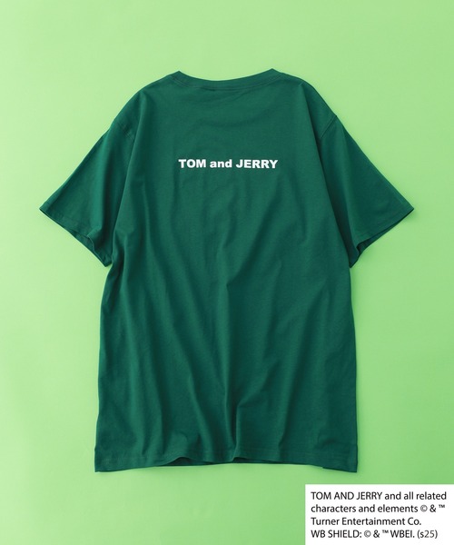 Tom&Jerry(トムアンドジェリー)の「接触冷感 TOM&JERRY ワンポイントプリント BIG T 半袖(Tシャツ/カットソー・メンズ・オリーブ/チャコール/グレー系その他/ブラック系その他/ホワイト系その他/オフホワイト/ブラック/ダークグリーン・XL/L/M)」の17枚目の写真