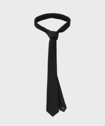 NONBLANK（ノンブランク）の「スリムニットタイ_BLACK（ネクタイ）」
