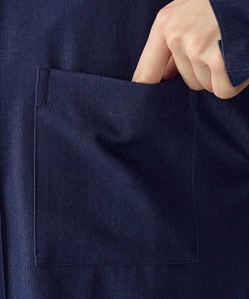 COMME CA ISM(コムサイズム)の「【セットアップ対応】2WAYスリーブ シャツ(シャツ/ブラウス・レディース・ネイビー/カーキ・MEDIUM/LARGE)」の17枚目の写真