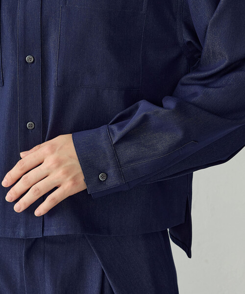 COMME CA ISM(コムサイズム)の「【セットアップ対応】2WAYスリーブ シャツ(シャツ/ブラウス・レディース・ネイビー/カーキ・MEDIUM/LARGE)」の18枚目の写真