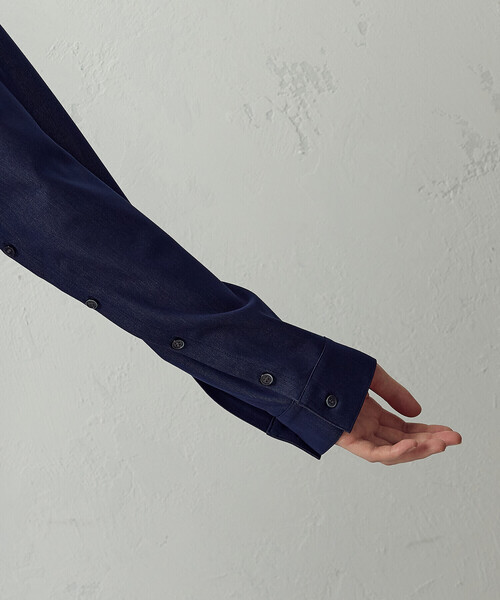 COMME CA ISM(コムサイズム)の「【セットアップ対応】2WAYスリーブ シャツ(シャツ/ブラウス・レディース・ネイビー/カーキ・MEDIUM/LARGE)」の19枚目の写真