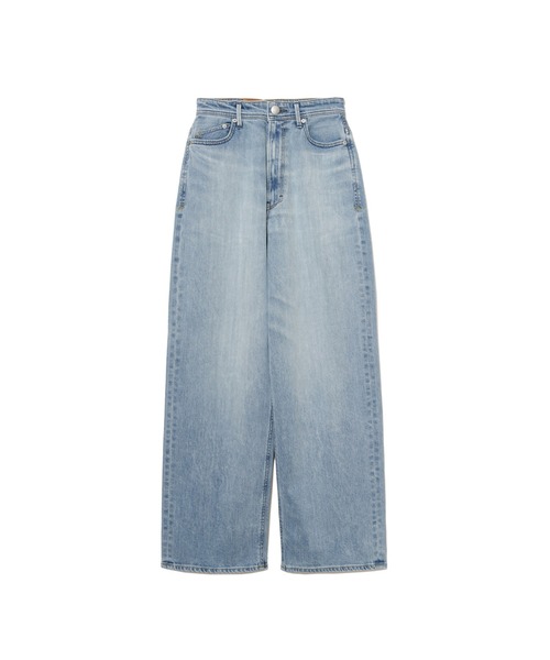 YANUK(ヤヌーク)の「ルーズストレート JOAN FVS(デニムパンツ・レディース・サックスブルー系・24/23/25)」の7枚目の写真