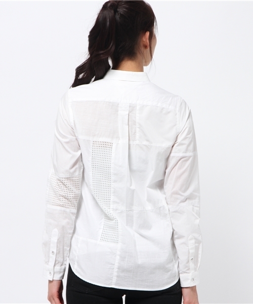 WHITE MOUNTAINEERING(ホワイトマウンテニアリング)の「【White mountaineering】FRANKEN SHIRT(シャツ/ブラウス・レディース・アイボリー/カーキ・SMALL/X-SMALL)」の7枚目の写真