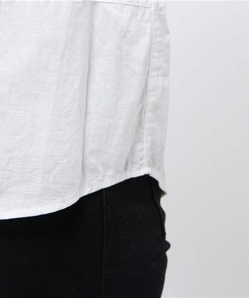 WHITE MOUNTAINEERING(ホワイトマウンテニアリング)の「【White mountaineering】FRANKEN SHIRT(シャツ/ブラウス・レディース・アイボリー/カーキ・SMALL/X-SMALL)」の3枚目の写真