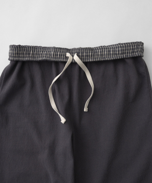 haag(ヘイグ)の「mix single pants (charcoal)(スウェットパンツ・レディース・その他・FREE)」の7枚目の写真