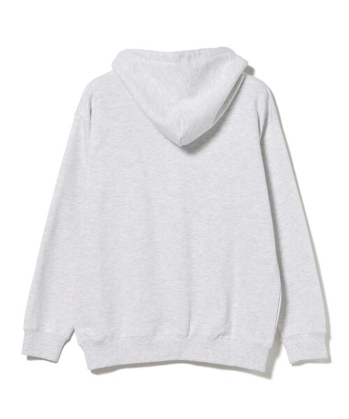 BEAMS HEART(ビームスハート)の「ハートロゴ ワンポイント フルジップパーカー(スウェット・メンズ・グレー/ブラック・SMALL/LARGE/MEDIUM)」の6枚目の写真