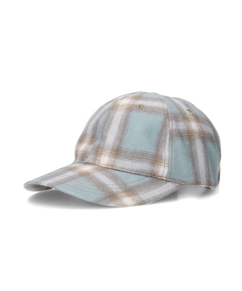 OVERRIDE(オーバーライド)の「OVERRIDE CHECK PATTERN SCARF&CAP / オーバーライド(キャップ・レディース・ブラック/ライトブルー/ブラウン・57~59cm)」の4枚目の写真