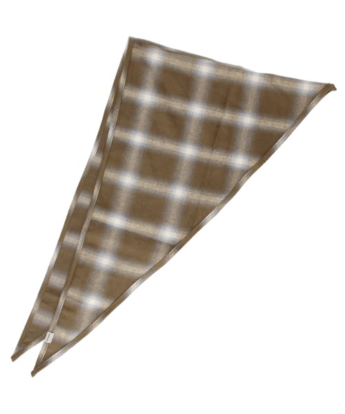 OVERRIDE(オーバーライド)の「OVERRIDE CHECK PATTERN SCARF&CAP / オーバーライド(キャップ・レディース・ブラック/ライトブルー/ブラウン・57~59cm)」の7枚目の写真