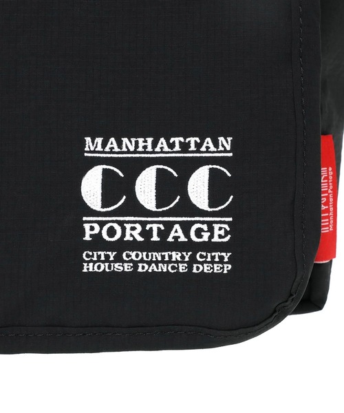 Manhattan Portage(マンハッタンポーテージ)の「DJ BAG (XSM) FZP RIPSTOP TASLAN CCC(ショルダーバッグ・メンズ・ブラック・X-SMALL)」の11枚目の写真
