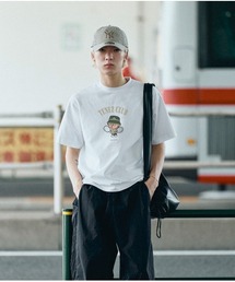 TENEZ（テネス）の「[限定] Premium Cotton Stretch Tee "TENEZ CLUB x スネッチ（Tシャツ/カットソー）」