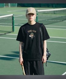 TENEZ（テネス）の「[限定] Premium Cotton Stretch Tee "TENEZ CLUB x スネッチ（Tシャツ/カットソー）」