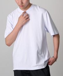 ROOT THREE（ルートスリー）の「【ROOT THREE】NCポンチ裾ドローコードヘンリーネックTシャツ 056400（Tシャツ/カットソー）」