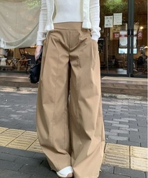 CHUN CHUN NOTES（チュンチュンノーツ）の「ドレープワイドカジュアルスラックス（その他パンツ）」