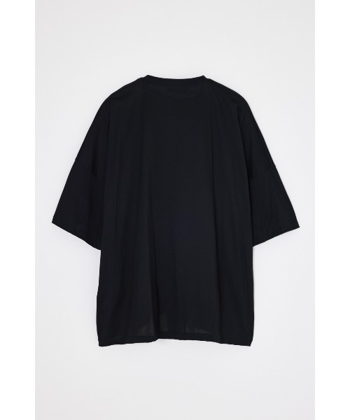 ENFOLD(エンフォルド)の「SMOCKING T-SHIRT(Tシャツ/カットソー・レディース・ブラック/ホワイト・38)」の3枚目の写真