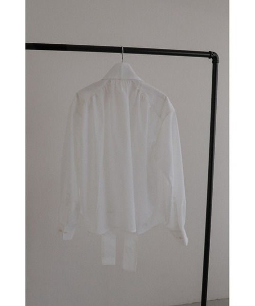 tento（テント）の「Blouse with a ribbon tie（シャツ/ブラウス・レディース・ブルー/ホワイト/イエロー・FREE）」の21枚目の写真