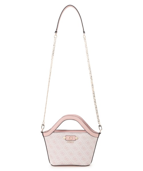 Guess(ゲス)の「LINDSEY Mini Tote ショルダーバッグ ミニトート(ショルダーバッグ・レディース・ダークグレー・ONE SIZE)」の4枚目の写真