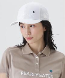 PEARLY GATES（パーリーゲイツ）の「【PEARLY GATES】【PG is PG】リサイクルツイルキャップ (UNISEX)（キャップ）」