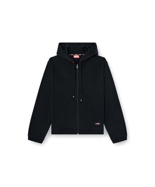 DIESEL(ディーゼル)の「メンズ ジップアップパーカー JOY-D-CORE(ルームウェア/パジャマ・メンズ・ライトグレー/ブラック・LARGE/MEDIUM/X-SMALL/X-LARGE/SMALL/XX-LARGE)」の10枚目の写真