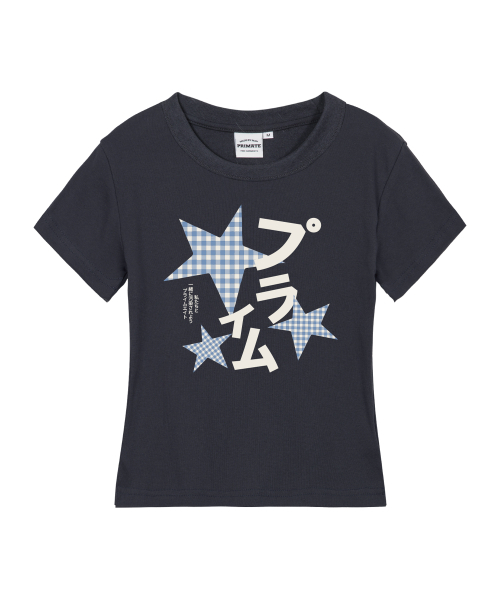 PRIMATE（プライメイト）の「CHECK MILKY レディース スリムフィット 半袖Tシャツ 6 COLORS（Tシャツ/カットソー・レディース・ブラック×レッド/ブラック/クリーム/ホワイト/チャコール/カーキ・MEDIUM/SMALL/LARGE）」の9枚目の写真