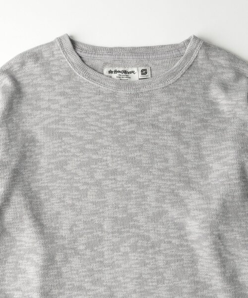 Sourcream(サワークリーム)の「【Sourcream】太番手甘編みスラブ天竺トップス(Tシャツ/カットソー・レディース・ブラック/グレー/ホワイト・FREE)」の21枚目の写真